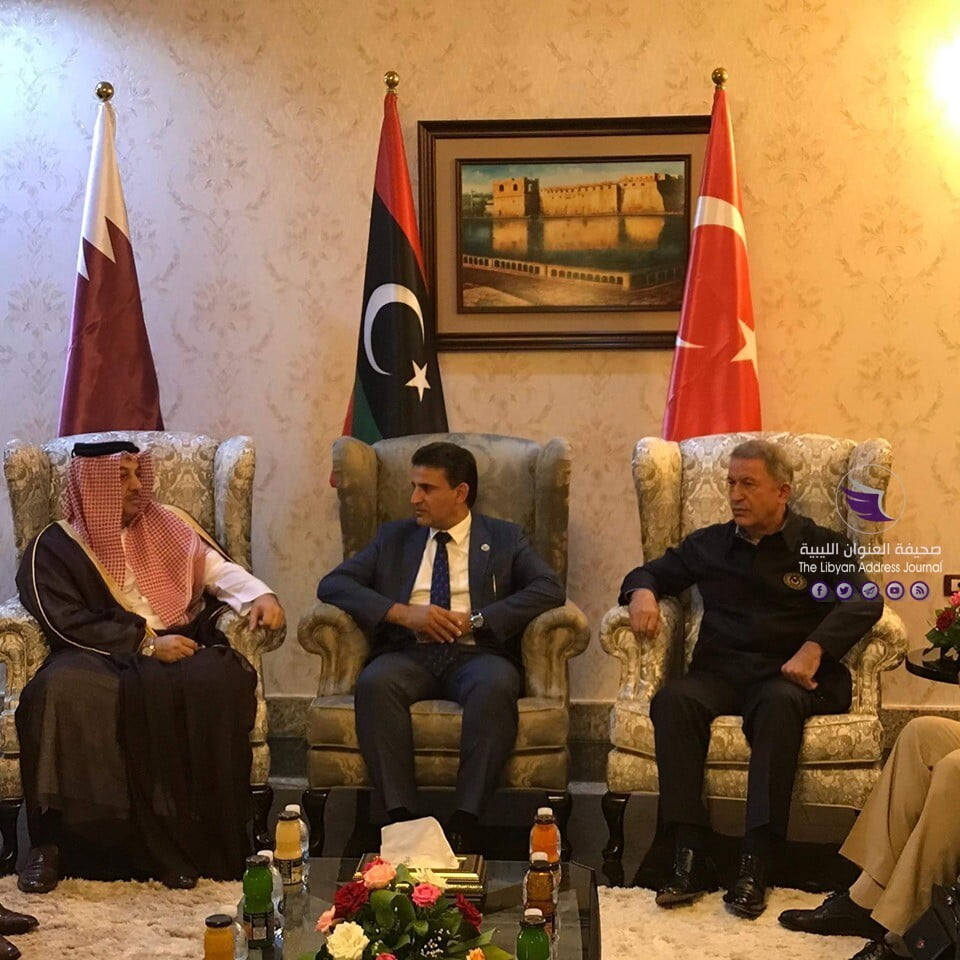 الوفاق تطلب مزيدًا من التدخل التركي والقطري لإغراق ليبيا بالمرتزقة - EfneqWCXgAAMbeG