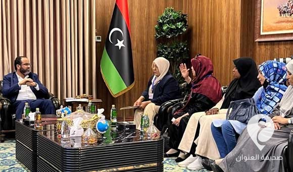الحكومة الليبية تقف على مشاكل مركز علاج الأورام في أوباري - PSD العنوان 114